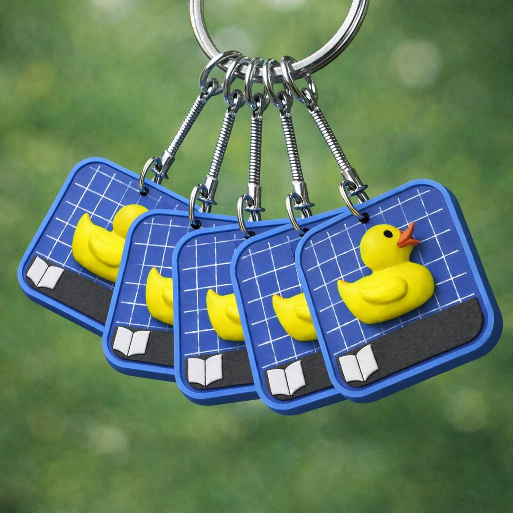 Rubber Duck Blueprint Keychain - Image 4