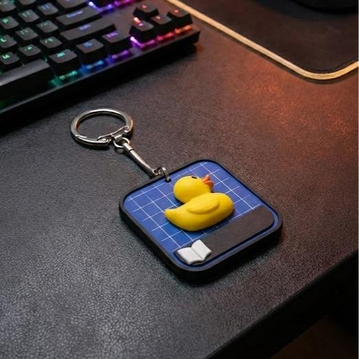 Rubber Duck Blueprint Keychain - Image 8